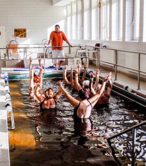 A víz alatti gyógytorna