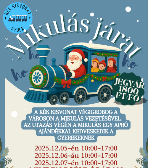 Kék Kisvonat: Mikulás járat