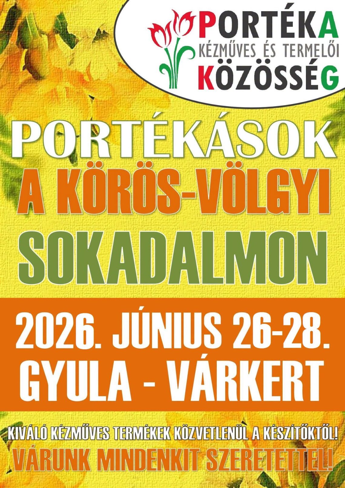 körös völgyi portéka