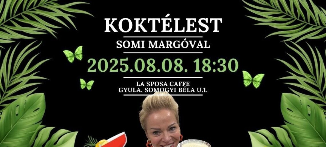 La Sposa Caffè: Koktélest Somi Margóval