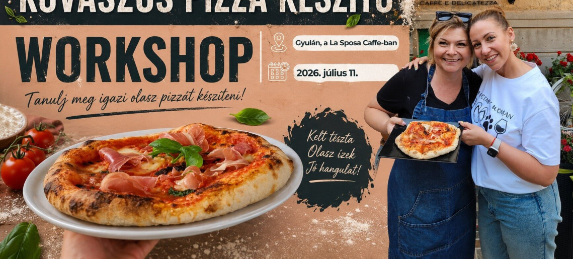 La Sposa Caffè: Kovászos pizza készítő workshop