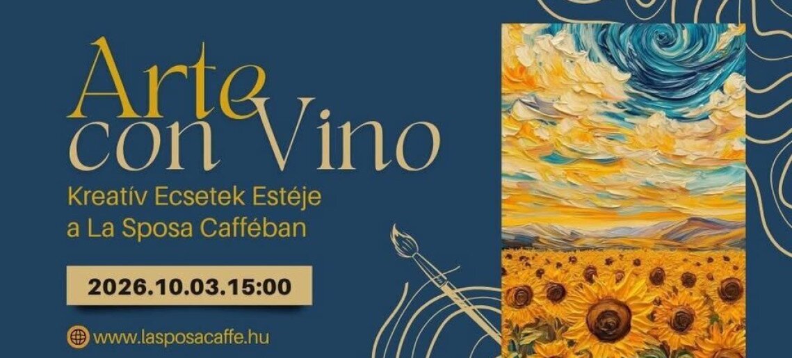 La Sposa Caffè: Kreatív ecsetek estéje