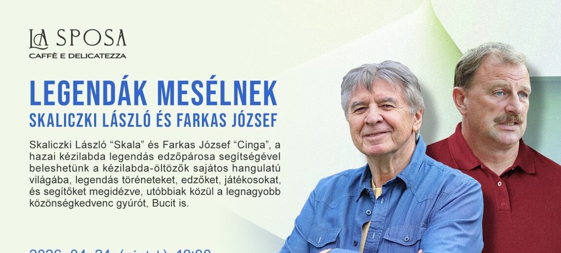 La Sposa Caffè: Mesélő legendák - Skaliczki László és Farkas József