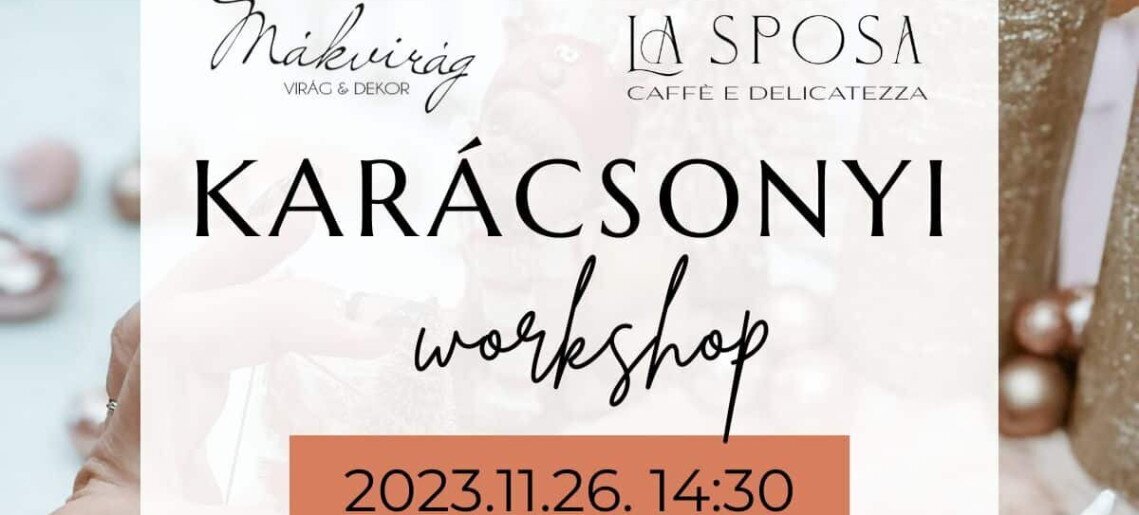 La Sposa: Karácsonyi workshop
