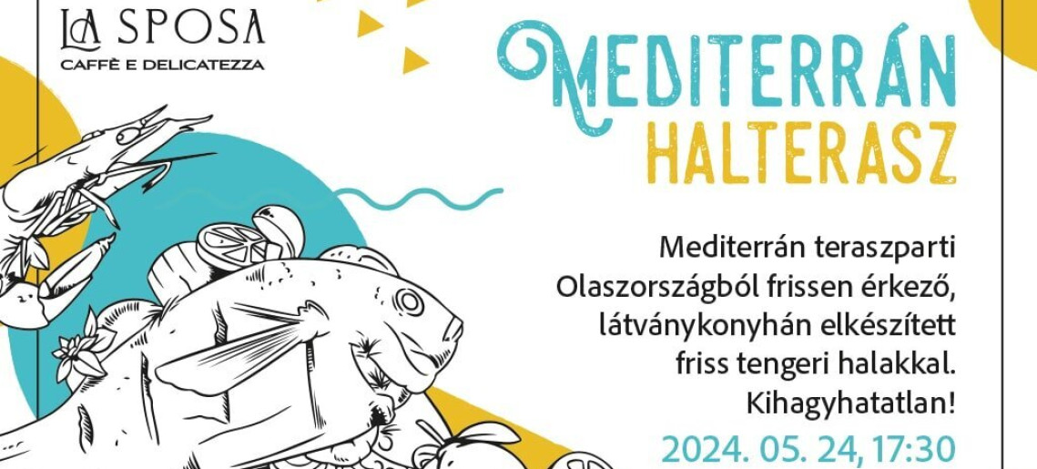 La Sposa: Mediterrán halterasz