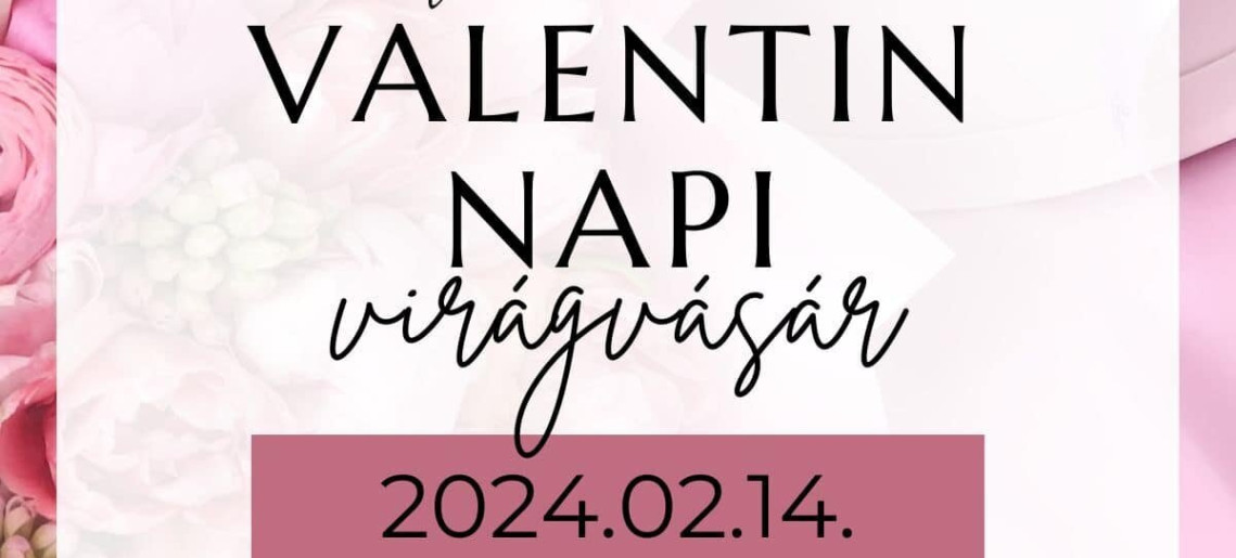 La Sposa: Valentin napi virágvásár