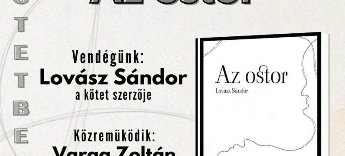 Lovász Sándor: Az ostor könyvbemutató