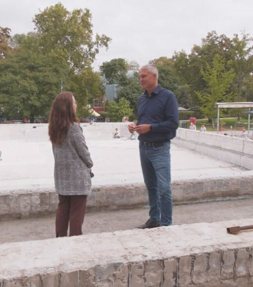 Megújul a hullámmedence és a kőhíd pénztár