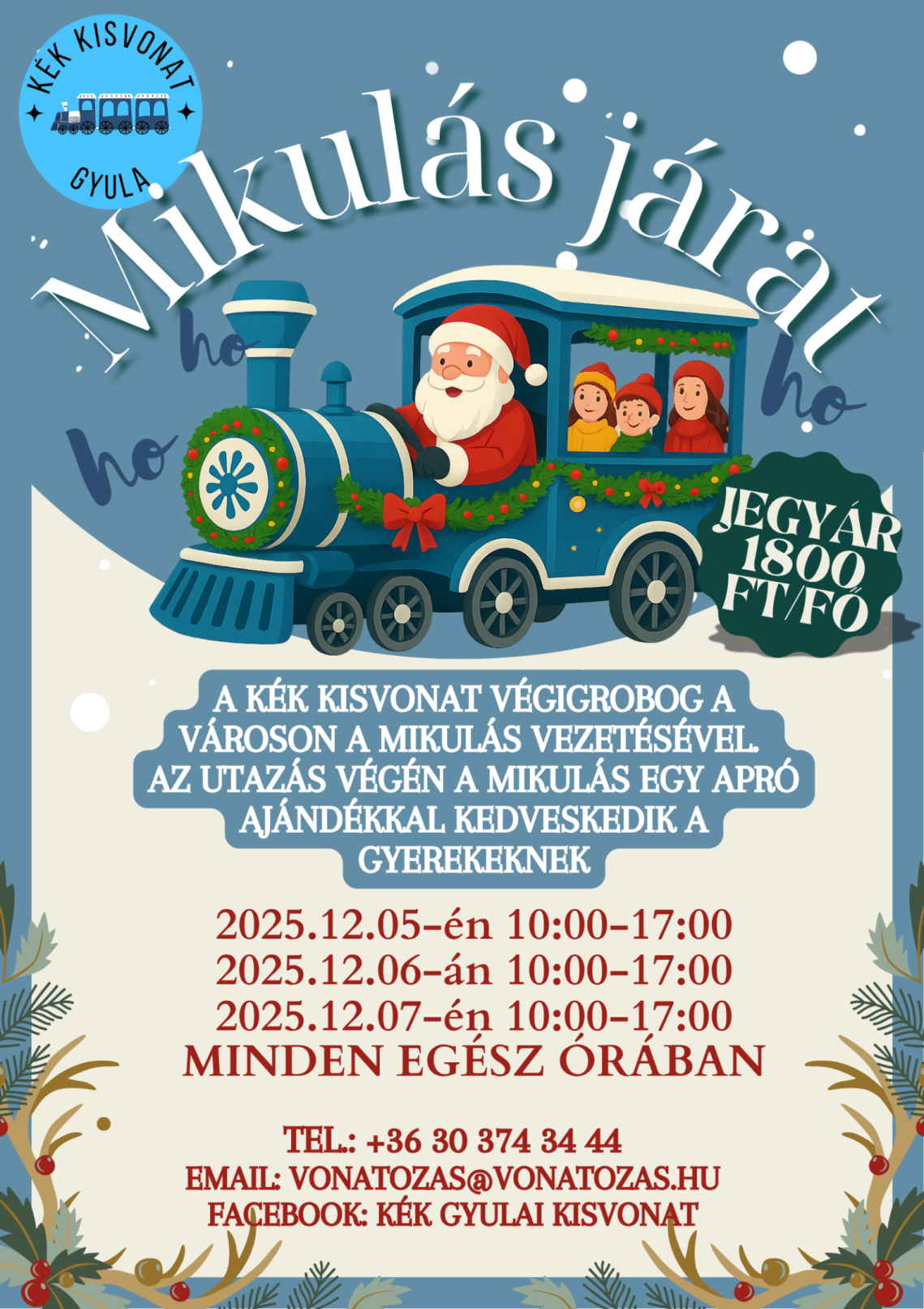 Mikulás járat 2025-2