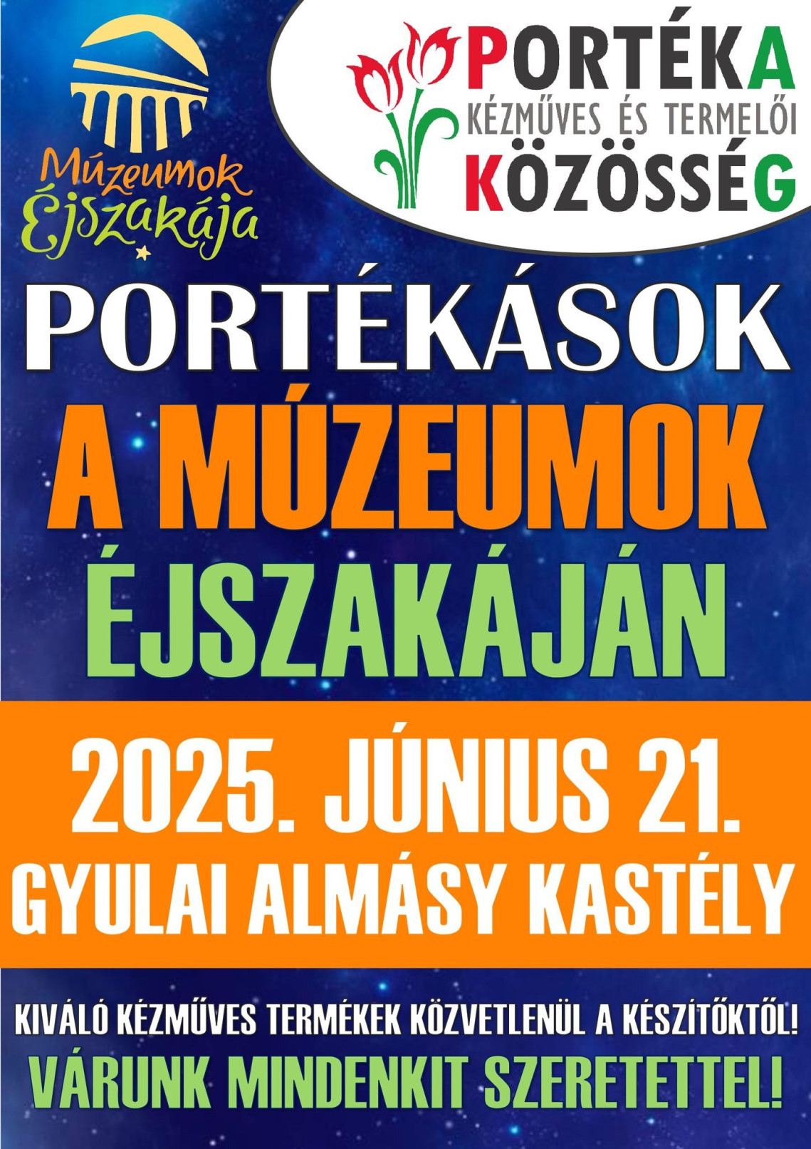 múzéj - portékások