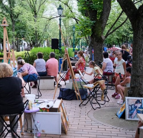 Nyári Korzó 2026: Szabadtéri festés a Szent Miklós parkban