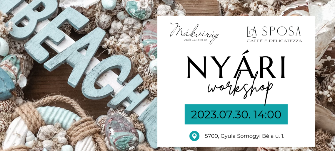 La Sposa - Nyári workshop és garázsvásár