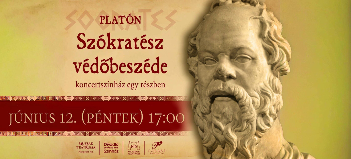 Platón: Szókratész védőbeszéde - Koncertszínház egy részben