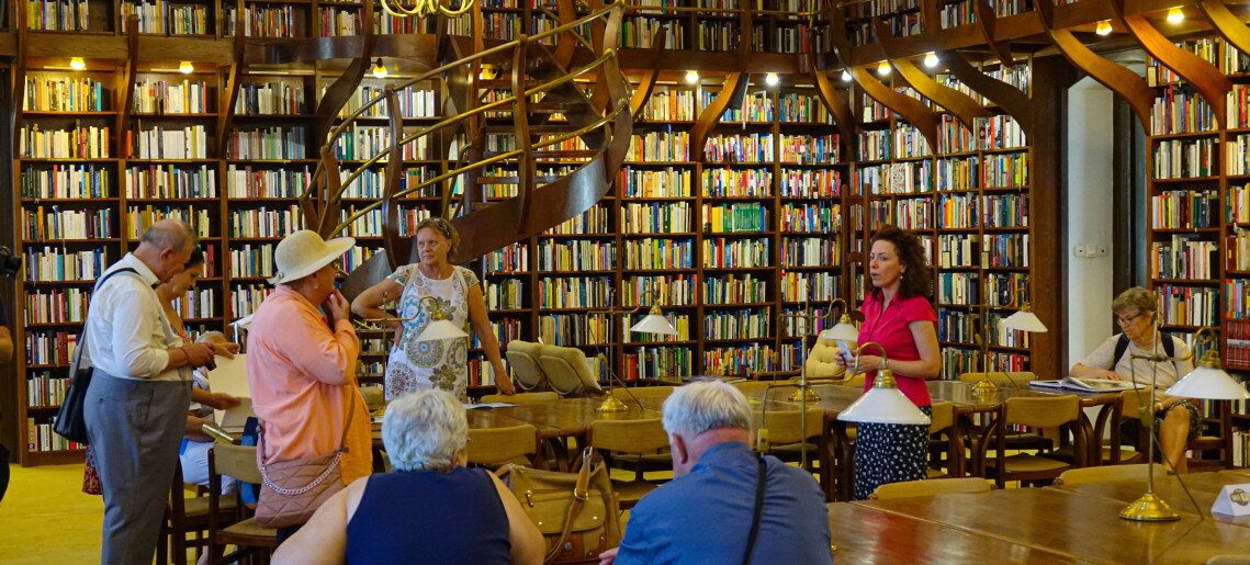 Séta a könyvtárban és a Japánkertben