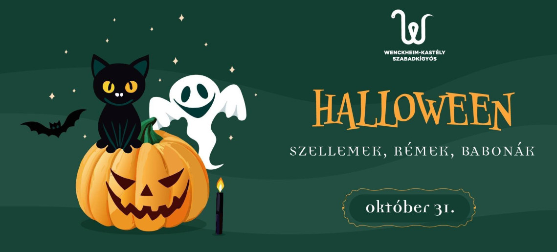 Szabadkígyós, Wenckheim-kastély: Halloween