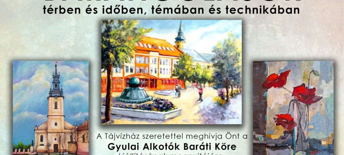 TájVízHáz: "BARANGOLÁSOK" című kiállítás megnyitója