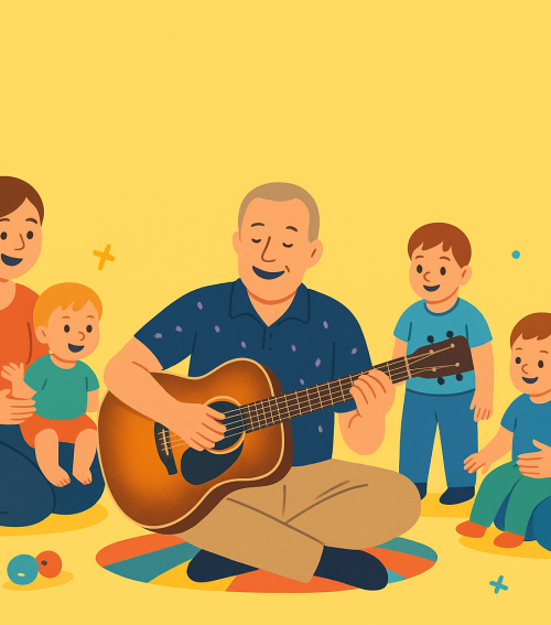 Varázsének: élőzenés baba-mama foglalkozás Hevesi Imi bácsival