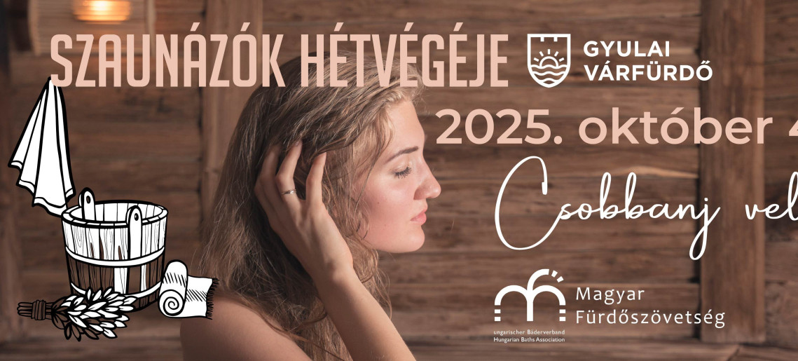 Várfürdő: Szaunázók hétvégéje