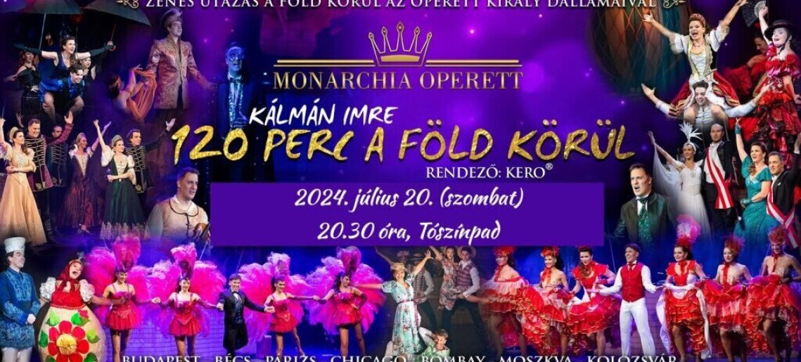 Várszínház: Kálmán Imre: 120 perc alatt a Föld körül