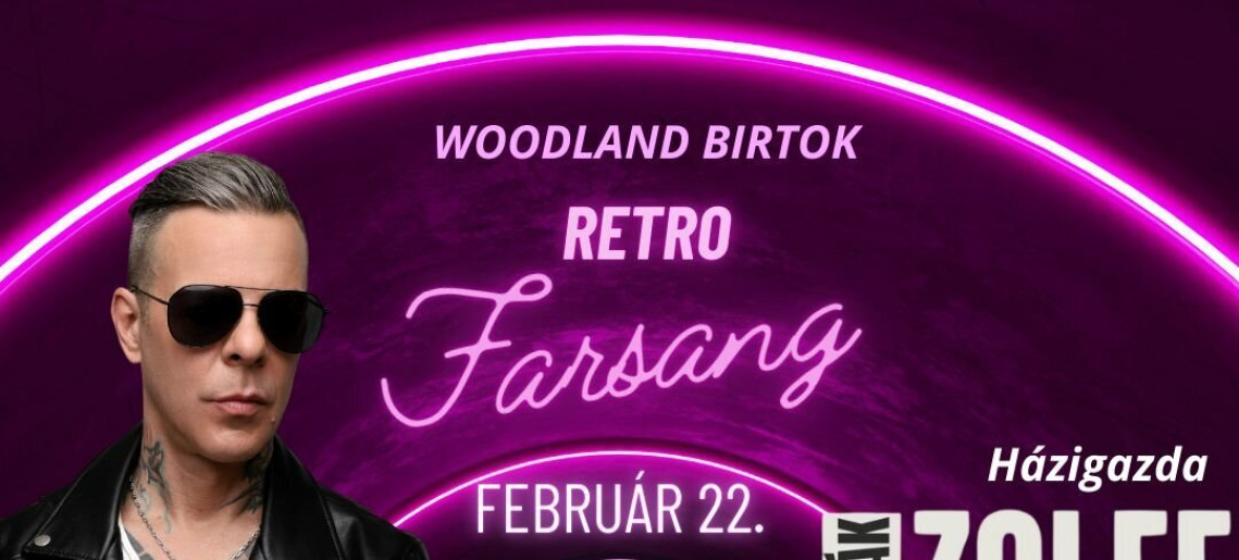 Woodland Központ: Farsangi retro party